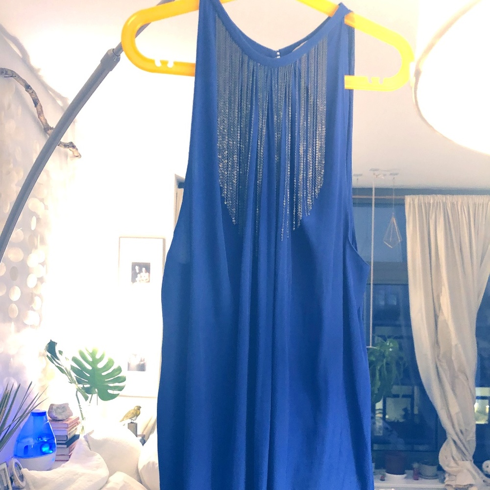 Ramy Brook Blue Rock Chic Tank